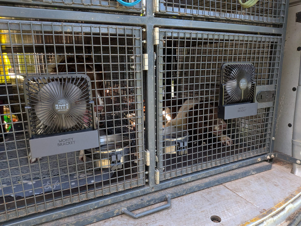 Monty Bracket Cooling Fan and holder