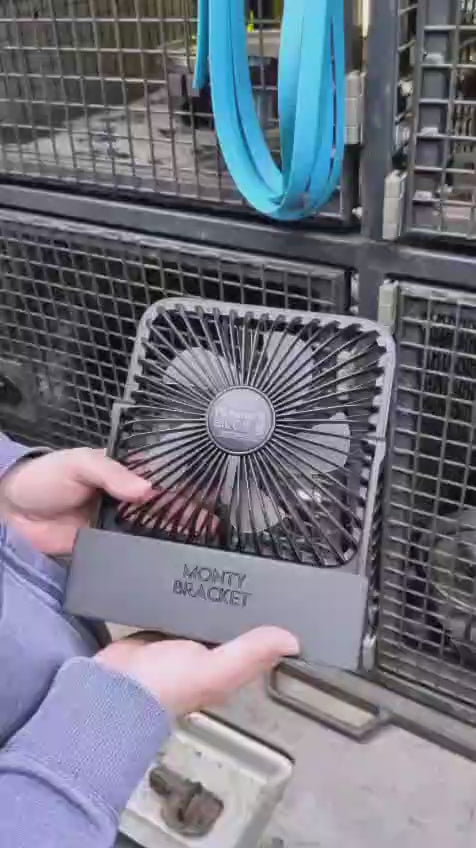 Monty Bracket Cooling Fan and holder